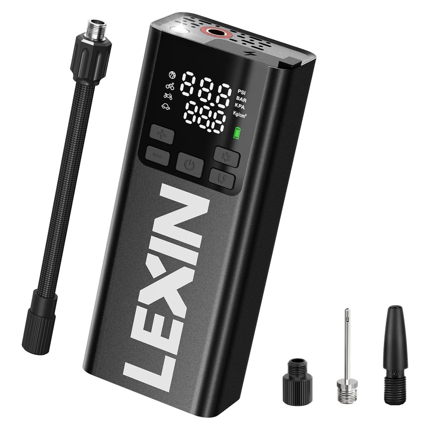 Inflador de Neumáticos LEXIN P5 150PSI Portátil 5000mAh