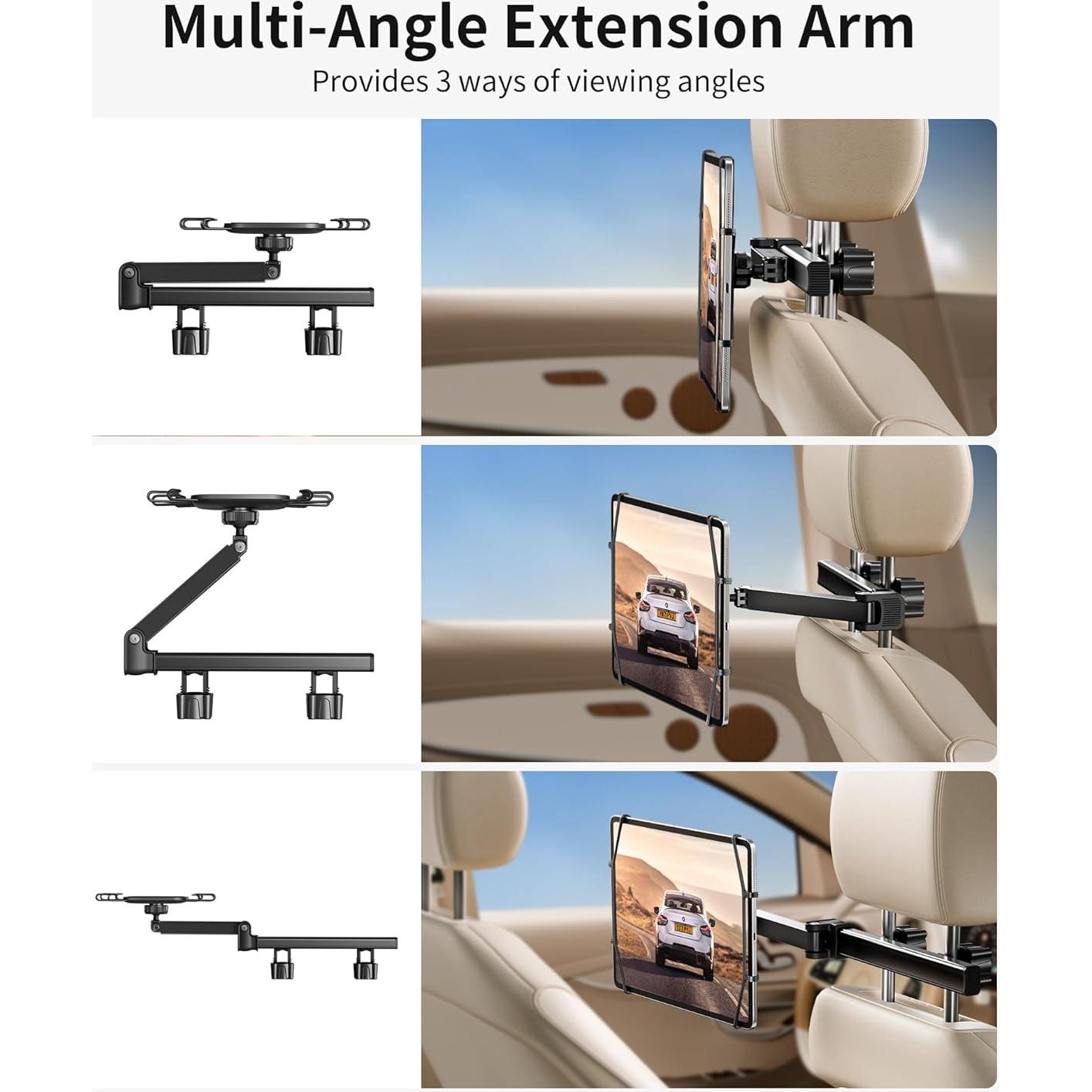 Soporte para Tableta FANGOR Z04 - Ajustable para Coche 7-10"