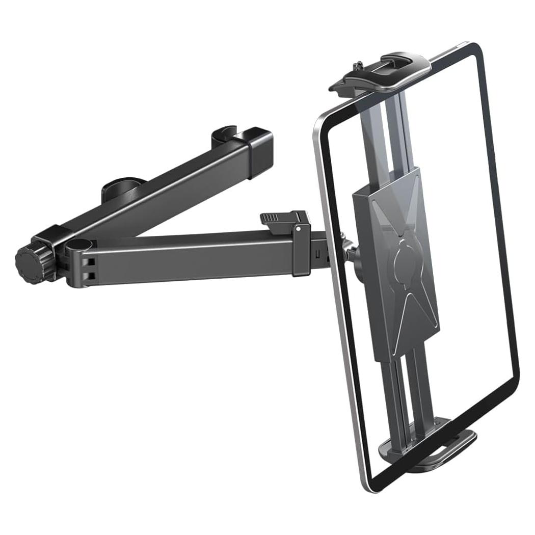 Soporte de Tablet para Coche HouDeOS Ajustable 4.7-15.5" Negro