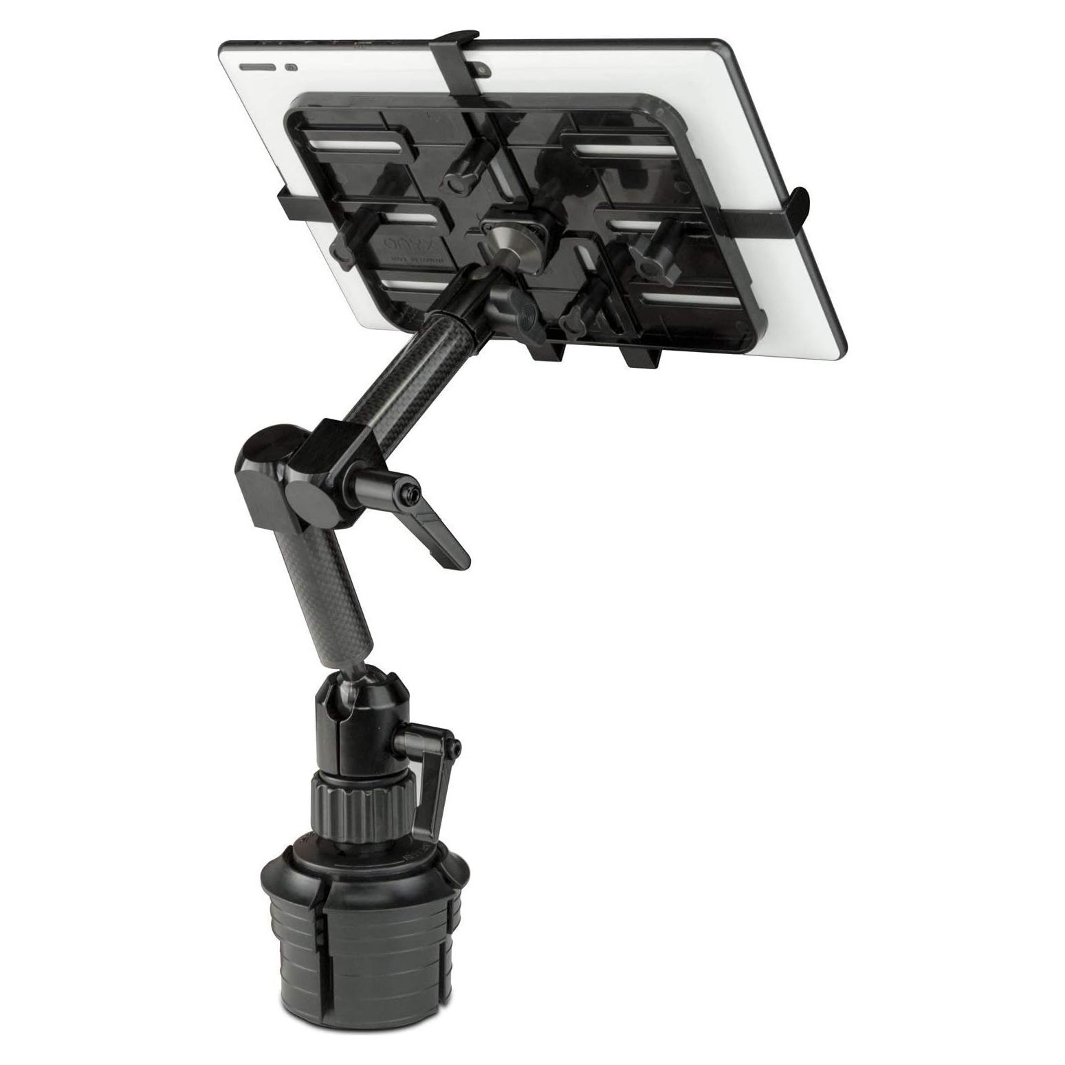 Soporte para Tablet en Portavasos MOUNT-IT MI-7321 - Fibra de Carbono