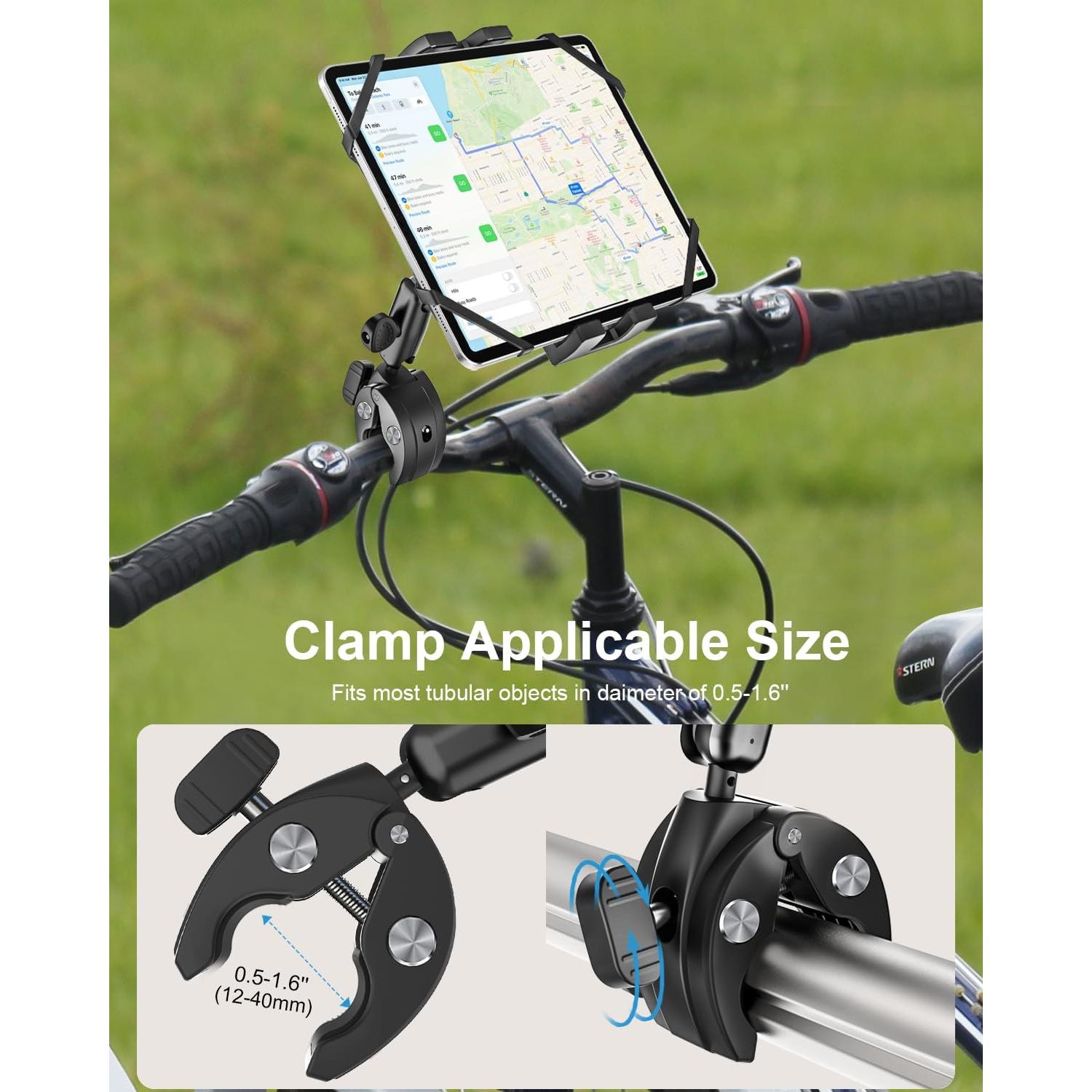 Soporte de Tablet Universal Woleyi para Manillar 21.3x8x14cm