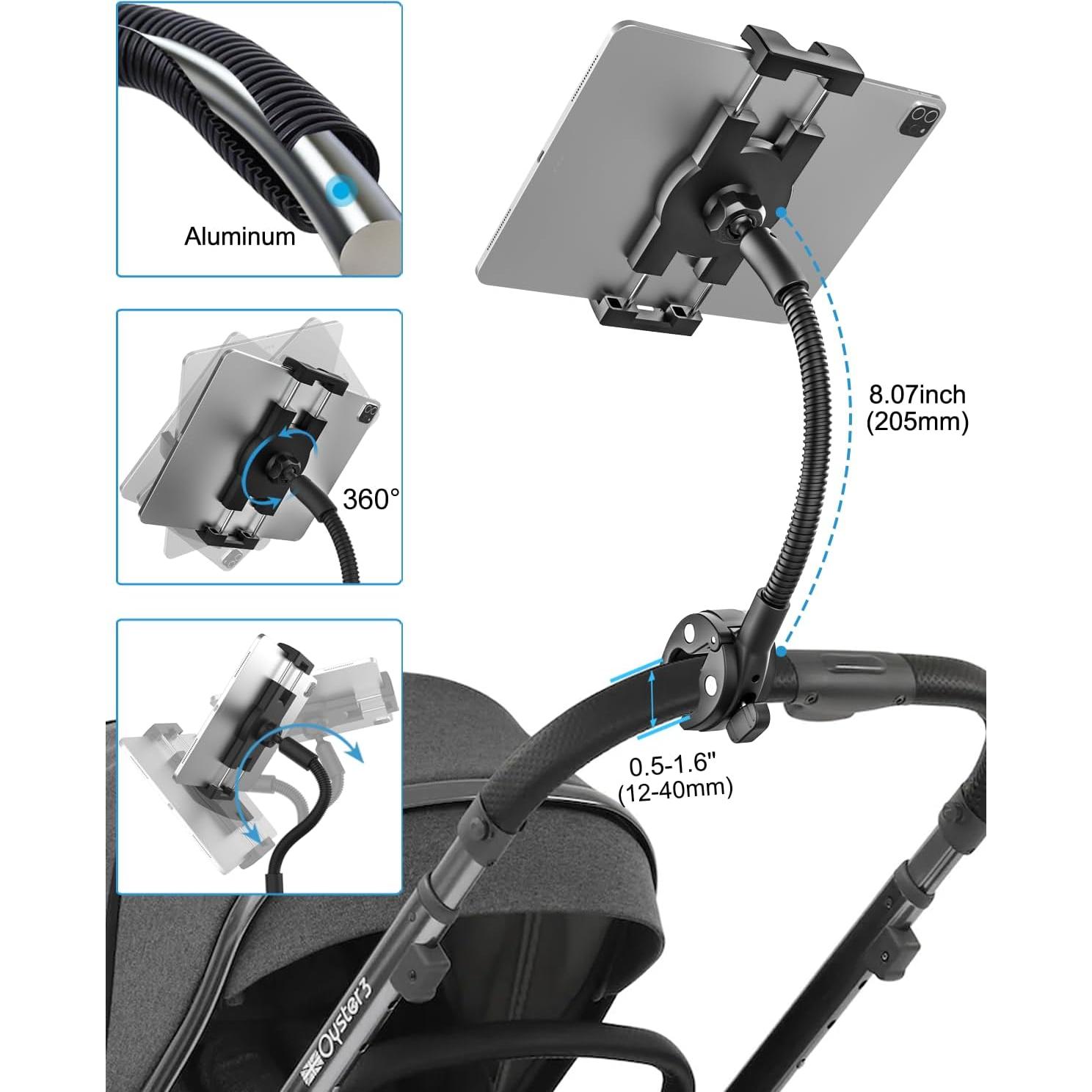 Soporte de Tablet Cuello de Ganso Woleyi 4-13" Ajustable