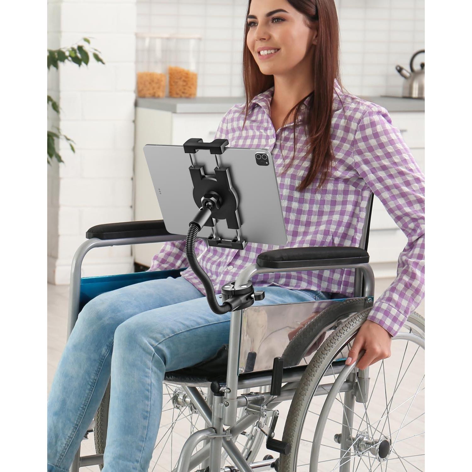 Soporte de Tablet Cuello de Ganso Woleyi 4-13" Ajustable