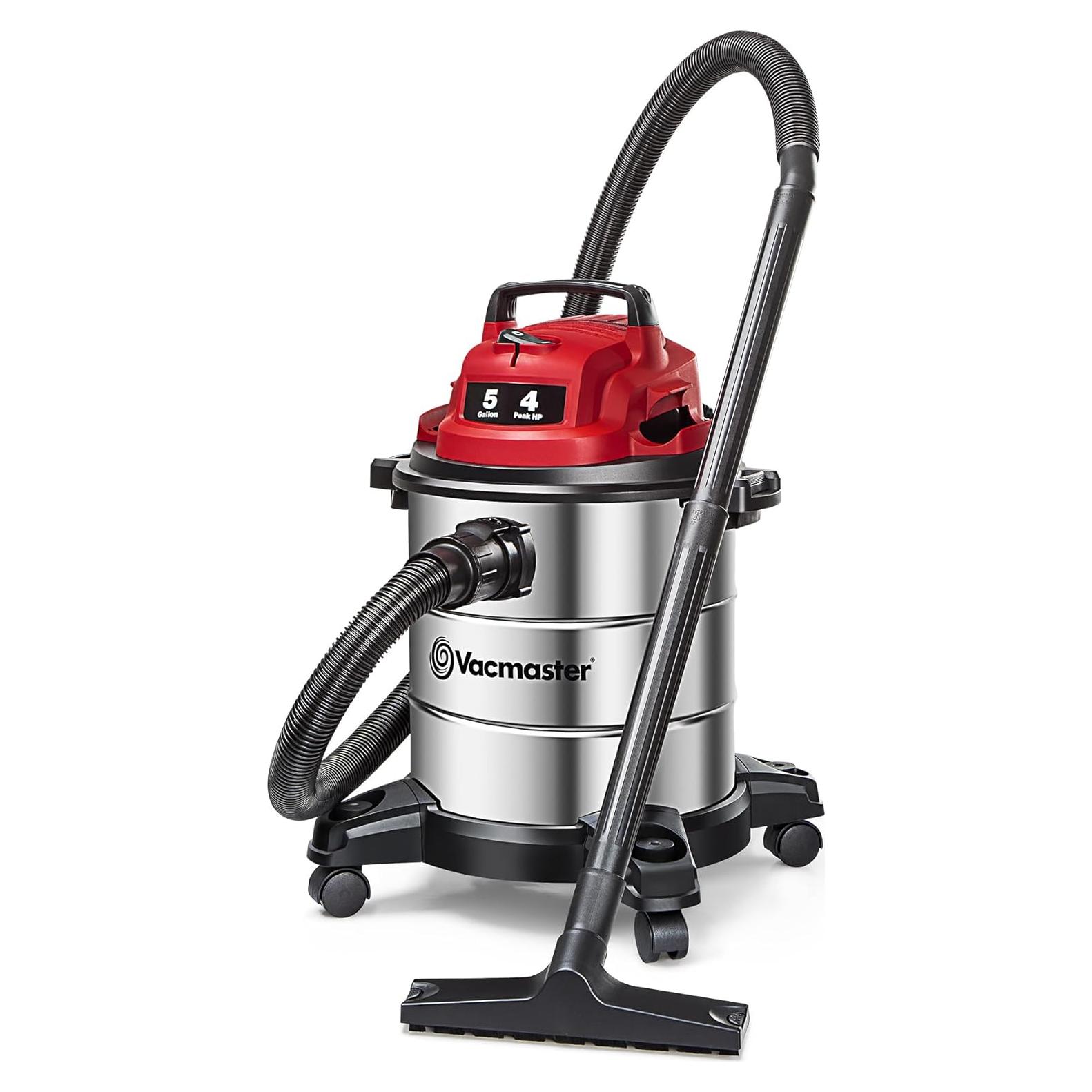 Aspiradora Húmeda/Seca Vacmaster 5 Gal 4 HP Inoxidable VOC508S