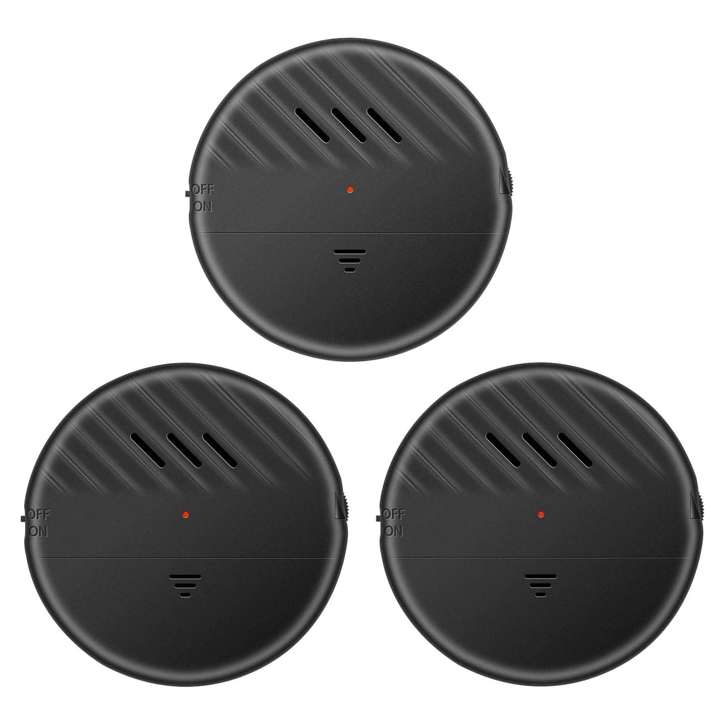 Alarma de Vibración para Ventanas EverNary VA01-3 125dB 3 Piezas