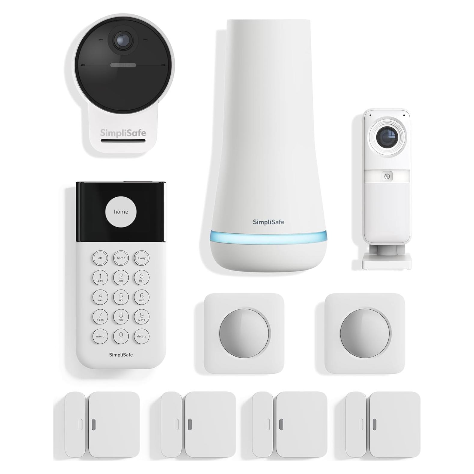 Sistema de Seguridad Inalámbrico SimpliSafe 10 Piezas HD 1080p