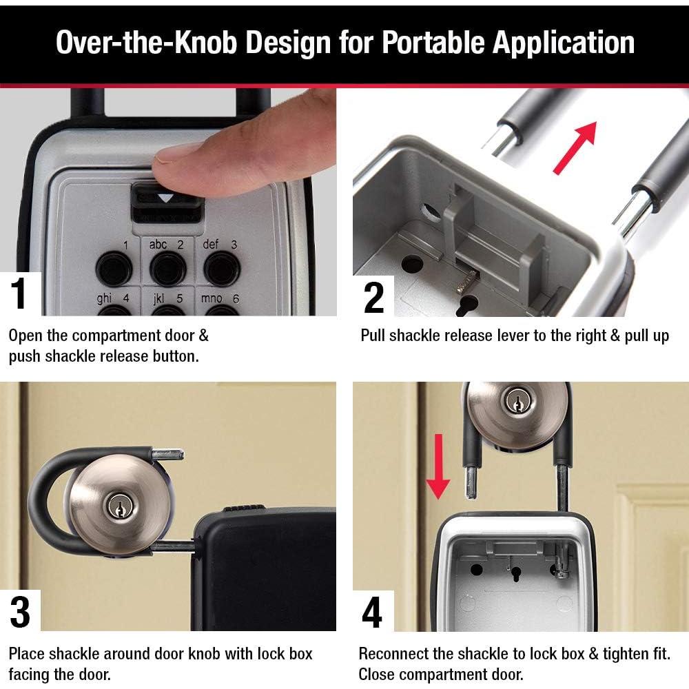 Caja de Llave Master Lock 5422EC2, Montaje en Pared, 2 Piezas