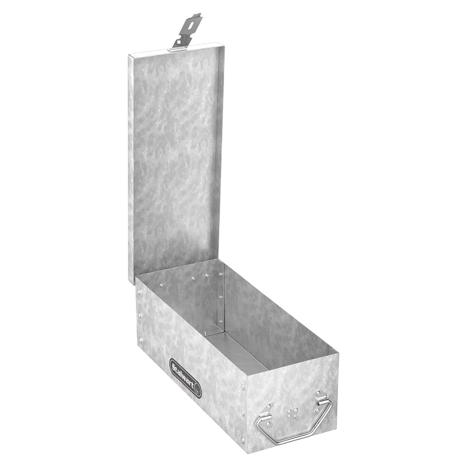 Caja de Seguridad Stalwart Plata 3.73L con Mango Plegable