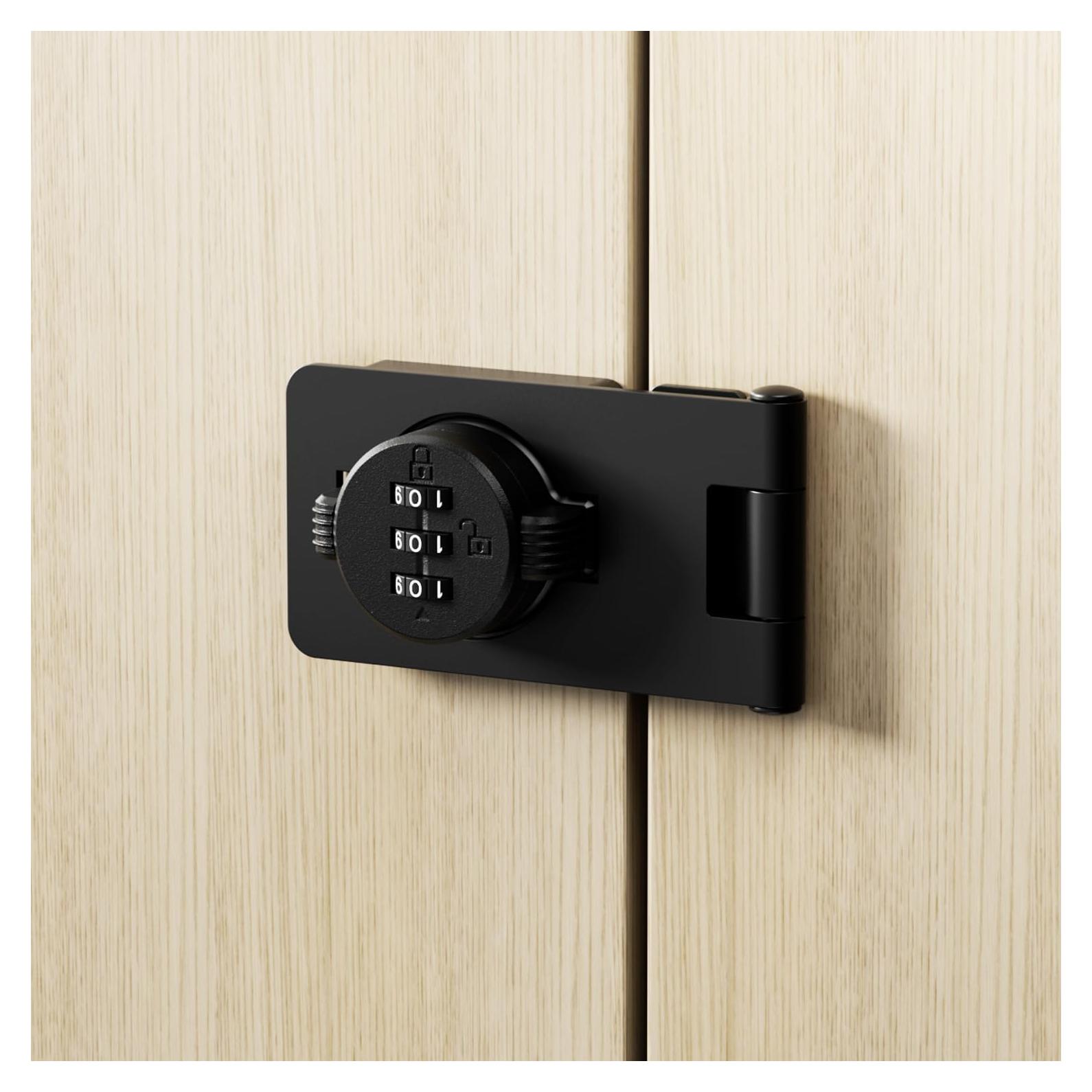 Cerradura de Armario ETEKJOY Sin Llave 3 Dígitos Seguridad