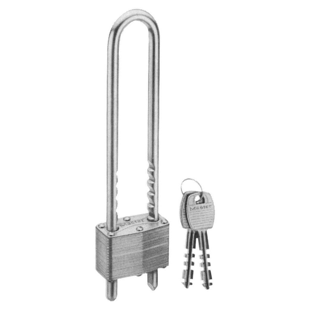 Candado Laminado Master Lock 517D con Llaves 4.7cm Gancho Ajustable