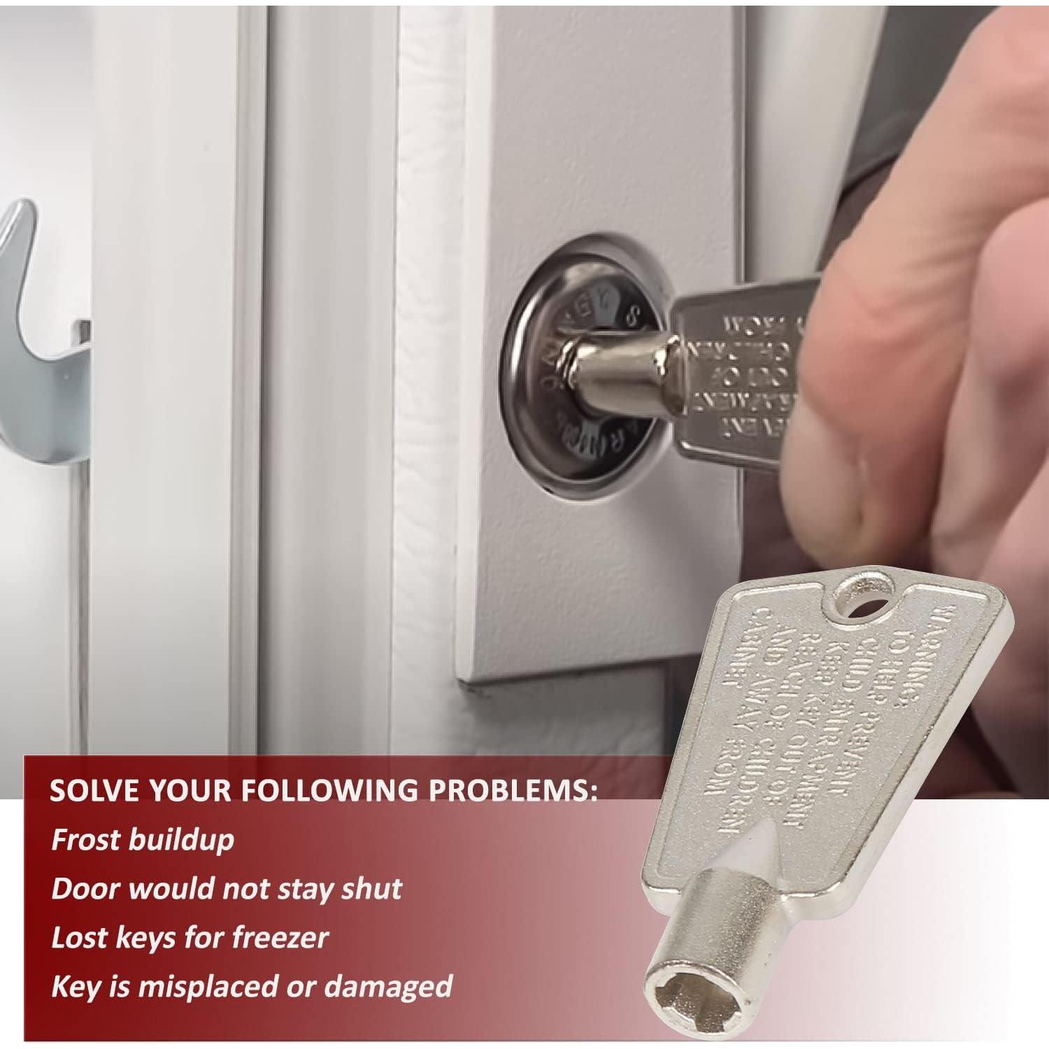 Llaves de Puerta de Congelador Seentech 216702900 - Paquete 2