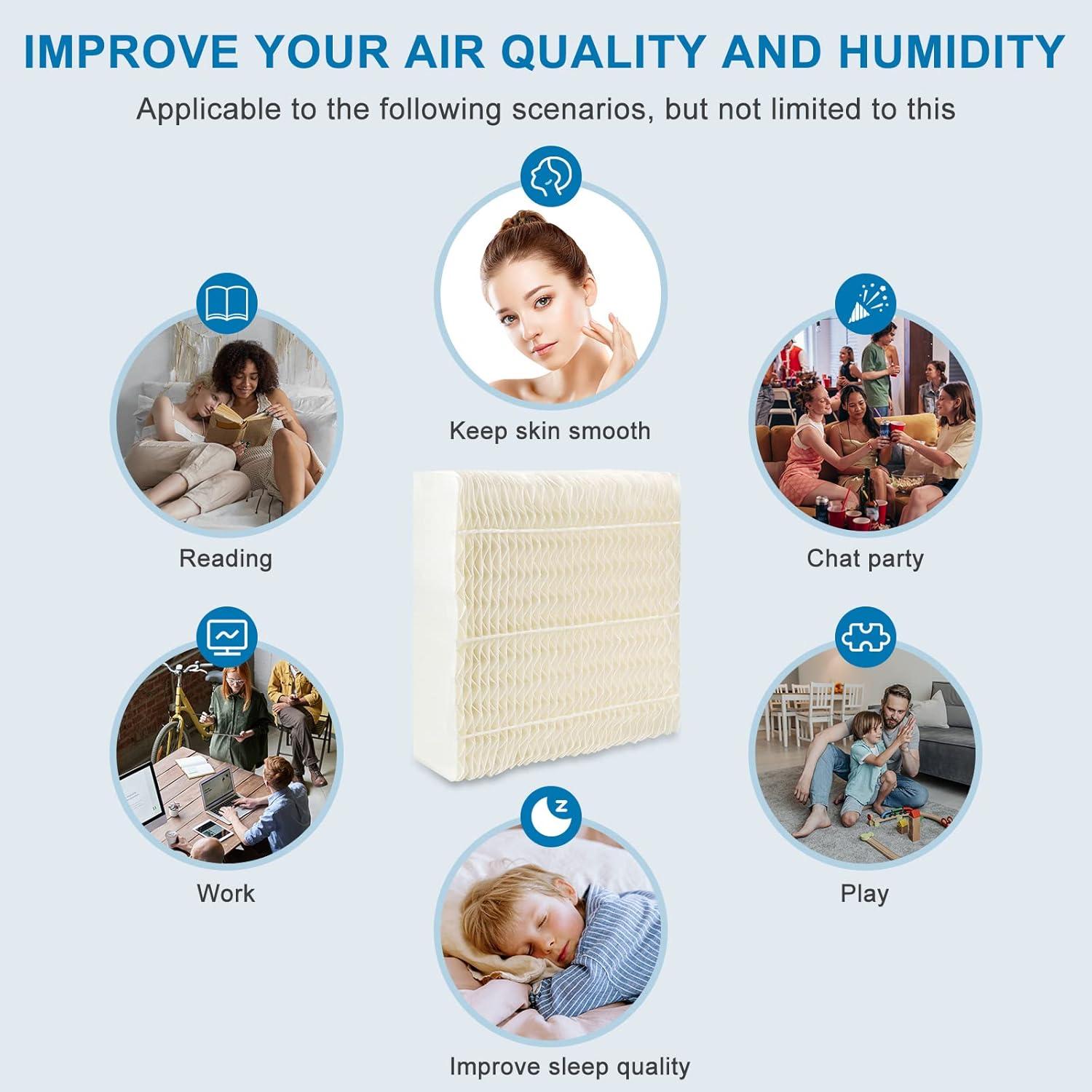 Filtro de Mecha para Humidificador AMI PARTS 1043 Compatible