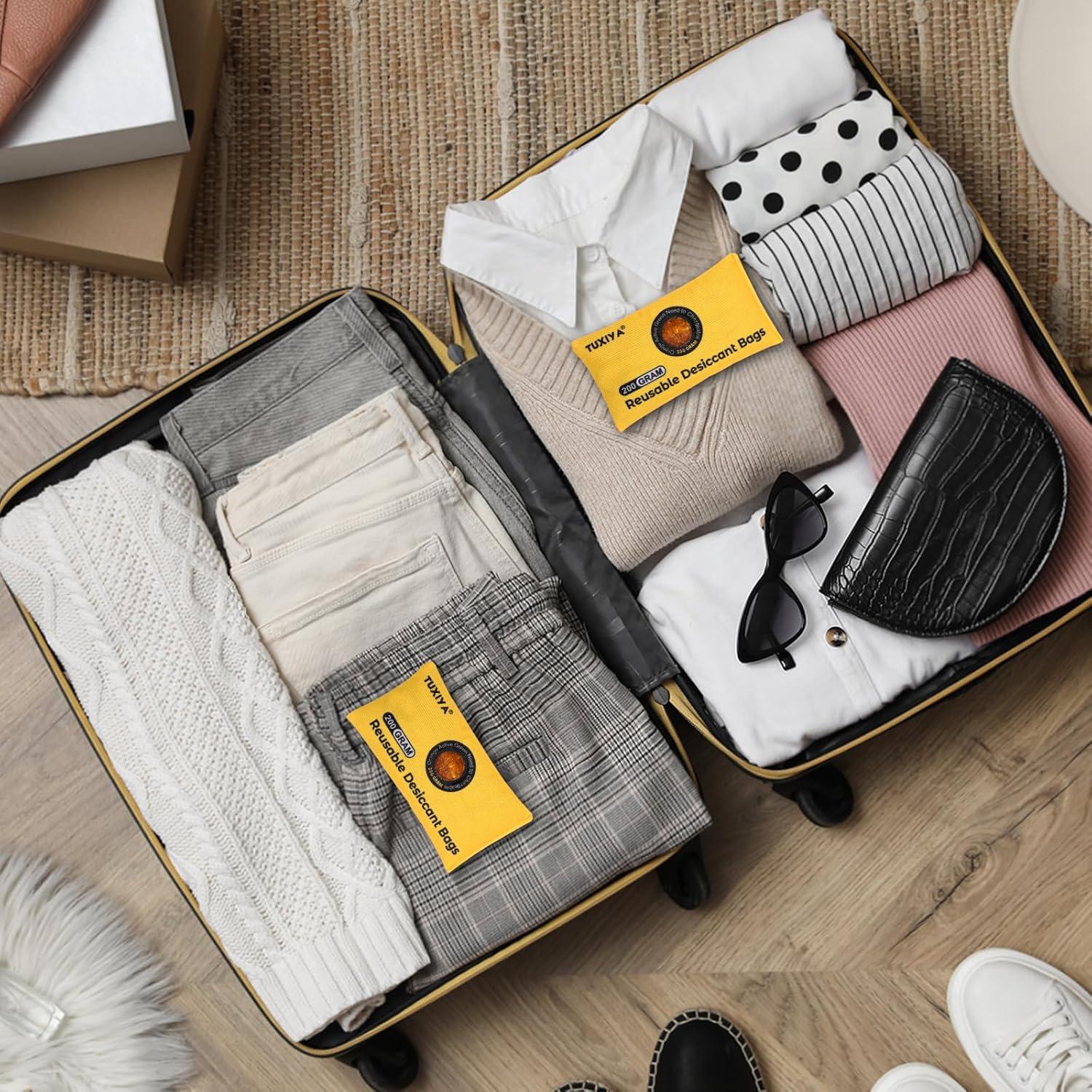 Paquete de 12 Gel de Silicona Deshidratante 200g TUXIYA