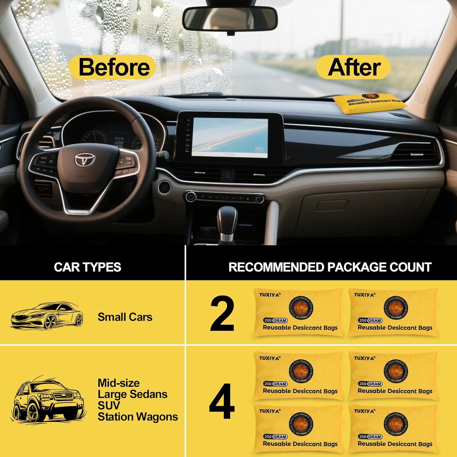 Paquete de 12 Gel de Silicona Deshidratante 200g TUXIYA