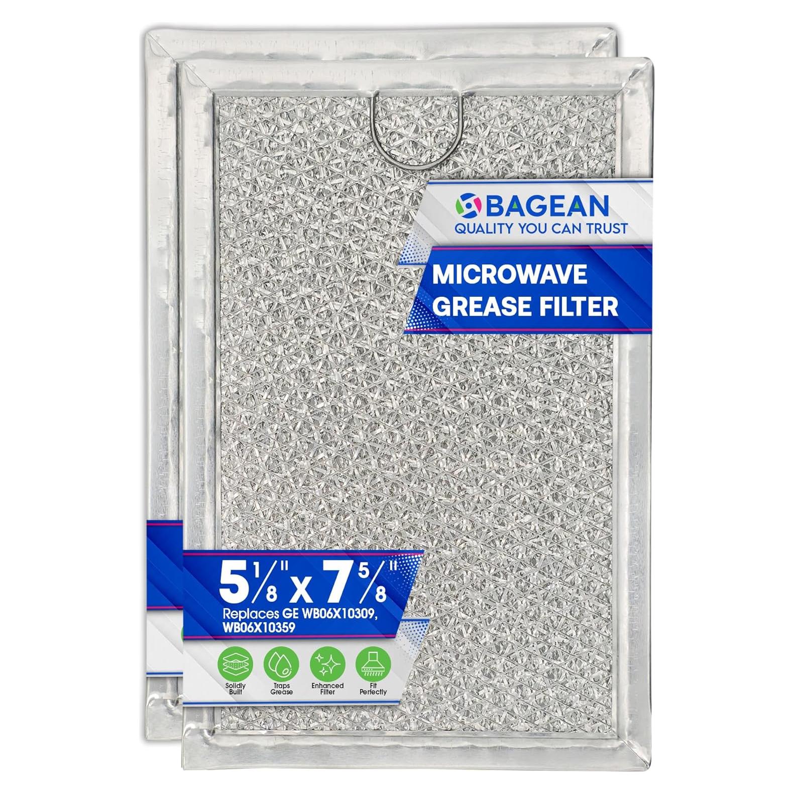 Filtro de Grasa de Microondas Bagean 19.4x13 cm Paquete de 2