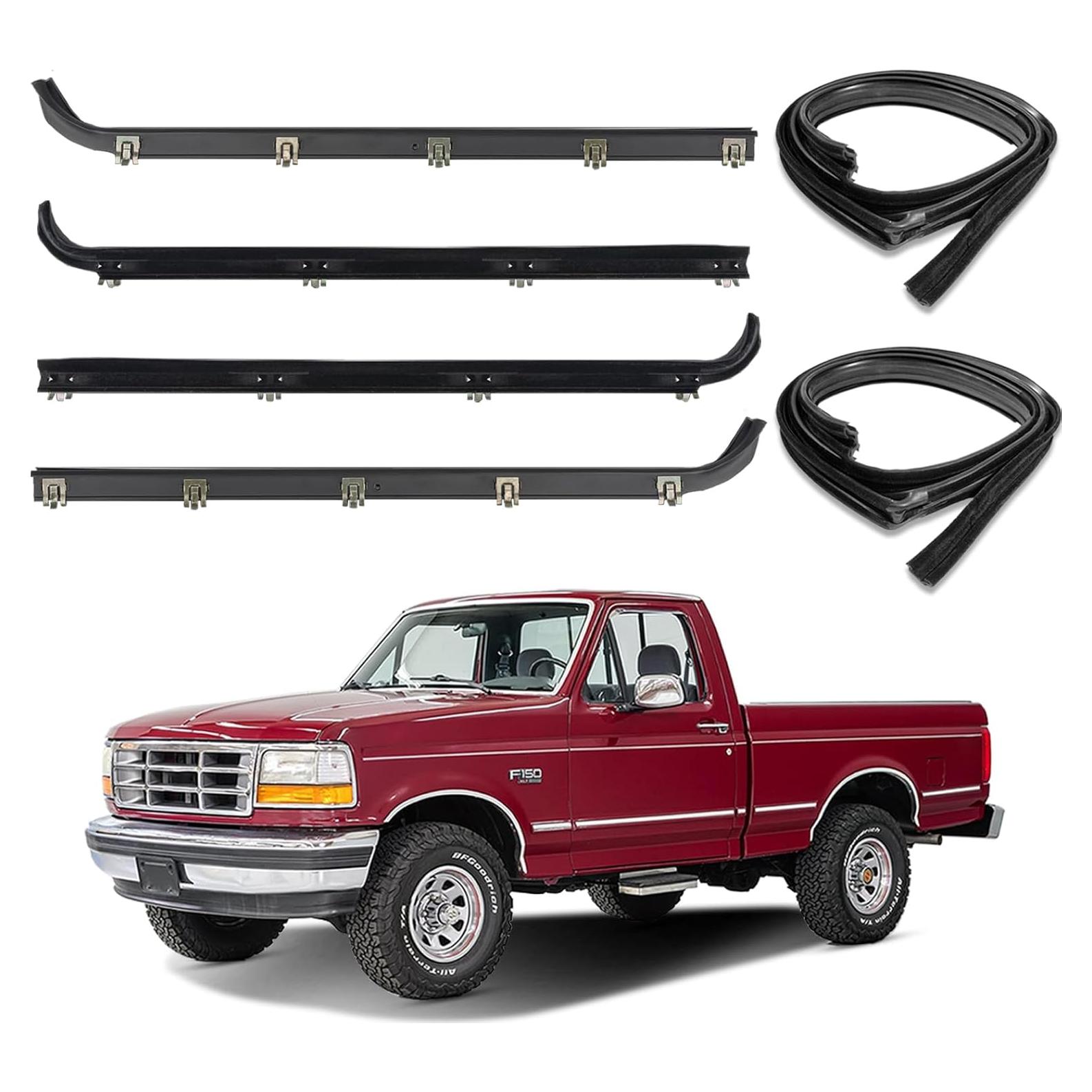 Kit de Burletes para Ventanas Ford F150 F250 F350 Bronco 1987-1997