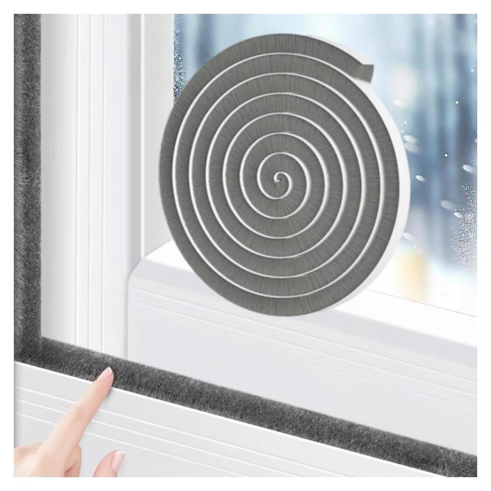 Sello de Puerta con Burlete Aislante Fjzoys 5.03m Gris