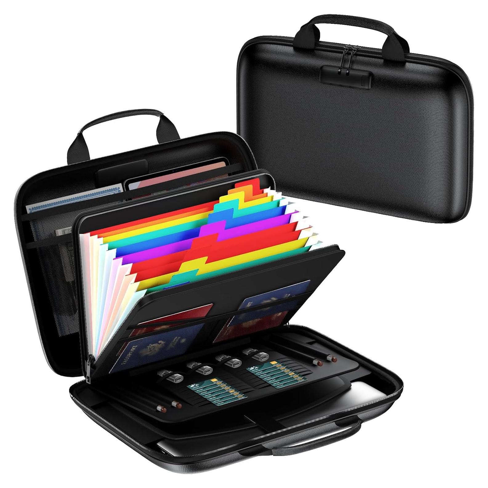 Caja de Documentos a Prueba de Fuego HIBWN 40.6x31.8cm