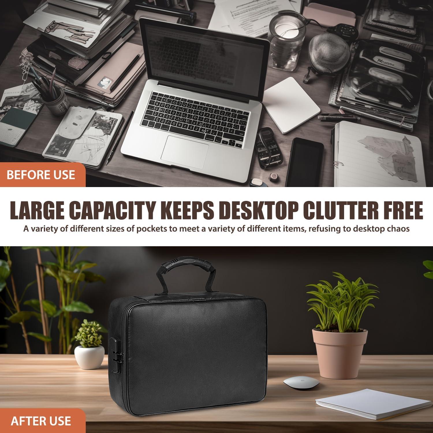 Caja de Seguridad a Prueba de Fuego Schwylth 38x30cm con Cerradura