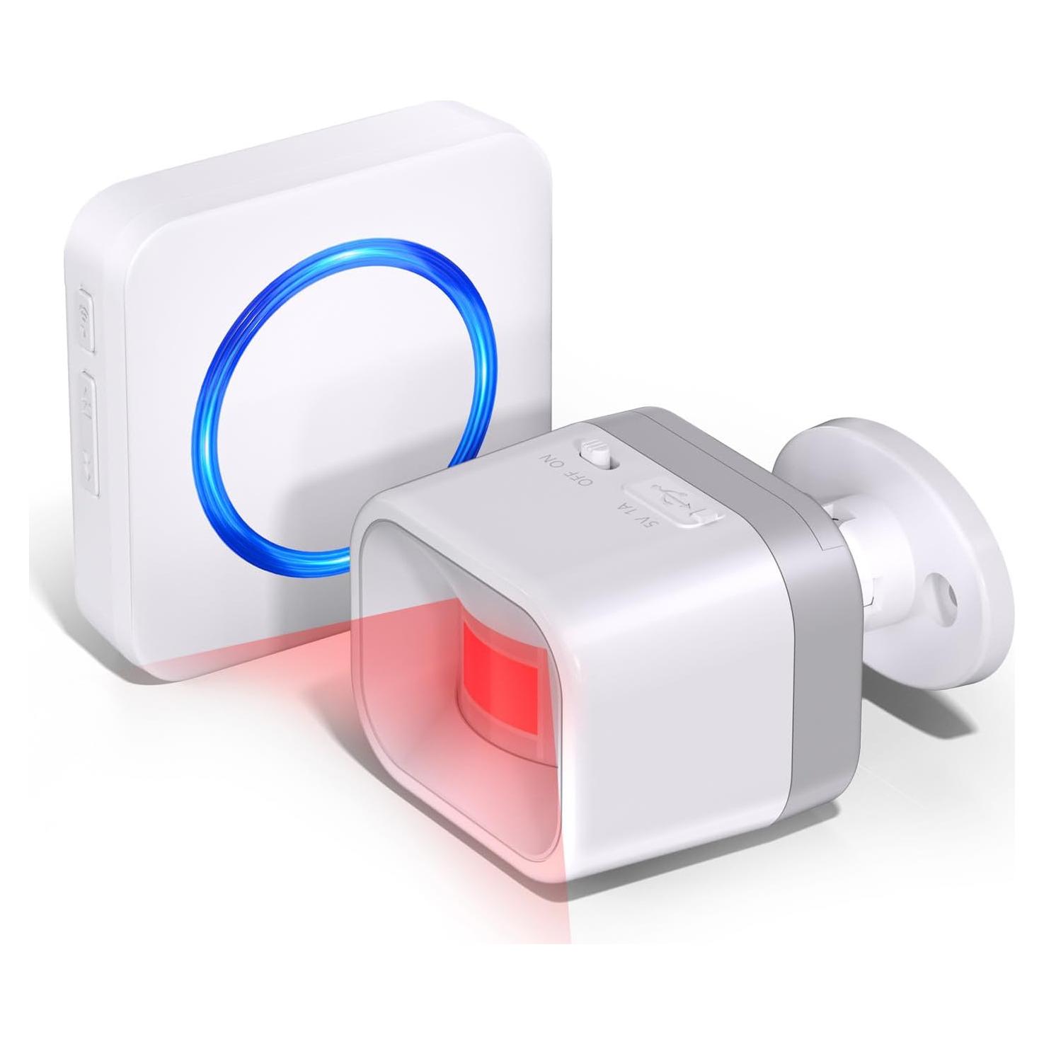 Timbre de puerta COTINSE inalámbrico con sensor de movimiento