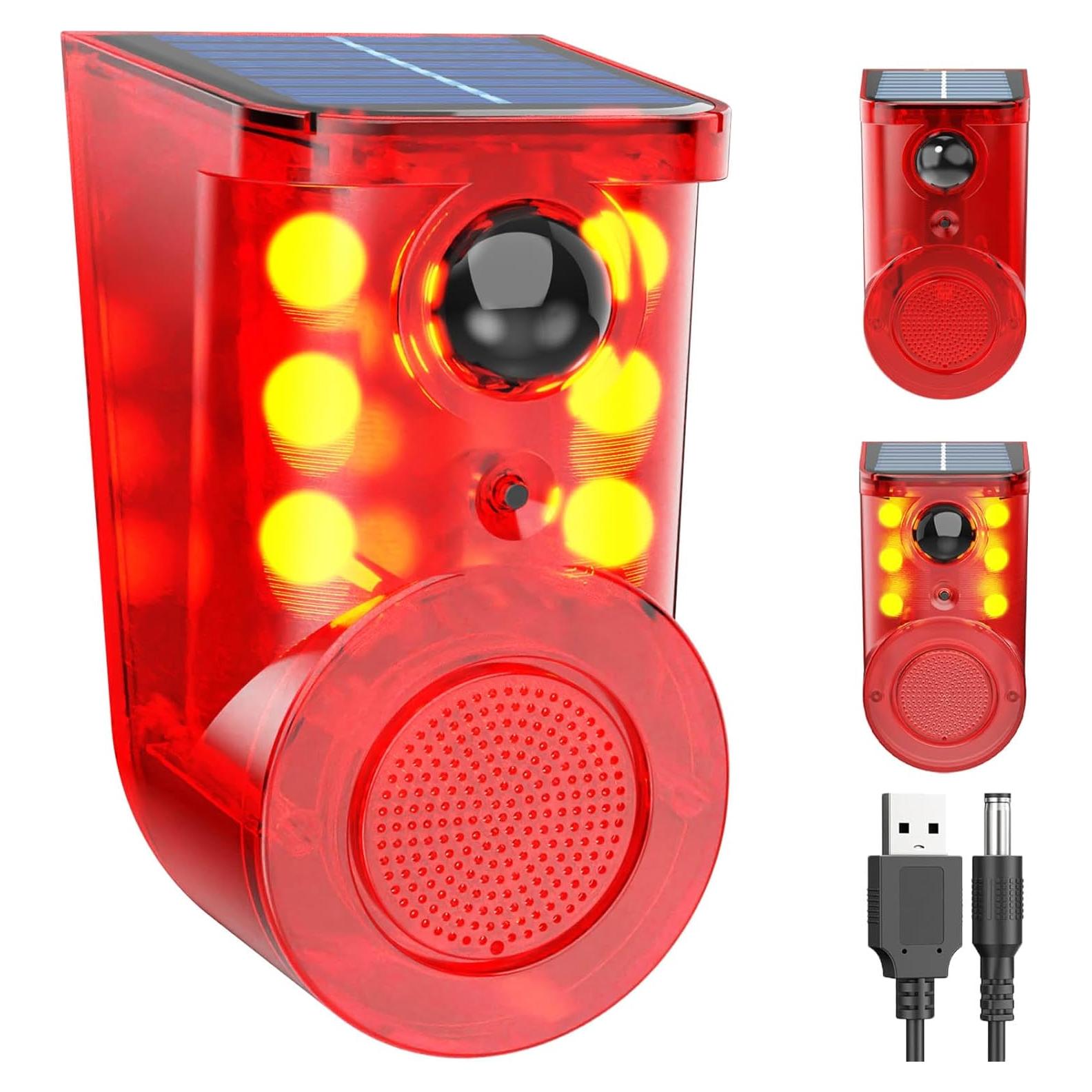 Alarma Solar con Sensor de Movimiento SENKEFEI K11 110dB