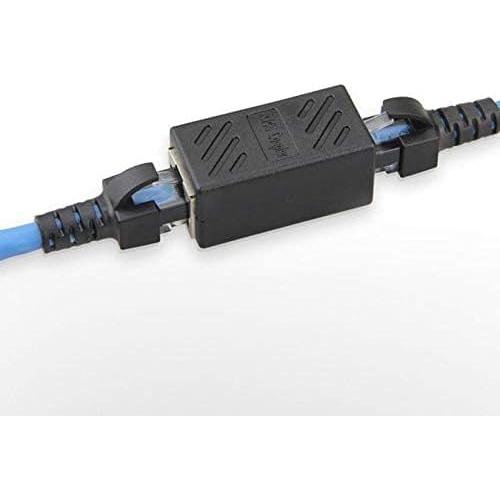 Conector Acoplador RJ45 FANTIA Cat6A 2 Pcs Extensión Ethernet