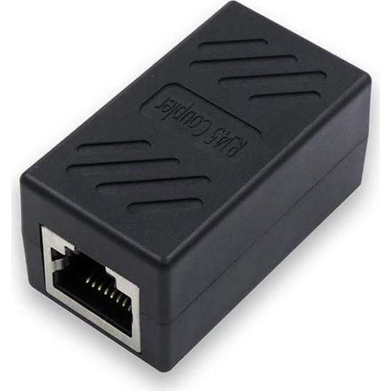 Conector Acoplador RJ45 FANTIA Cat6A 2 Pcs Extensión Ethernet