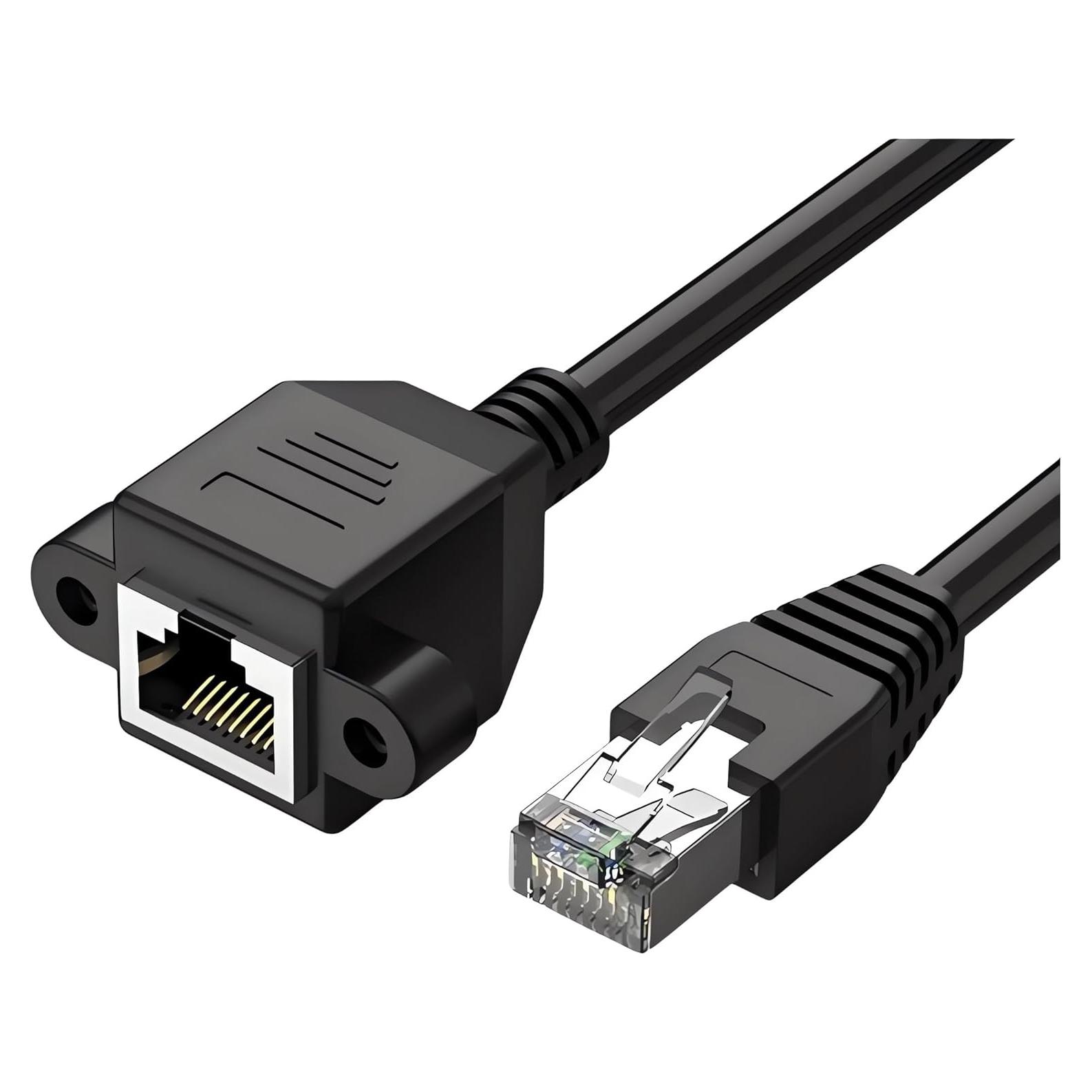 Cable de Extensión Ethernet RJ45 DESOFICON Cat 6 1m