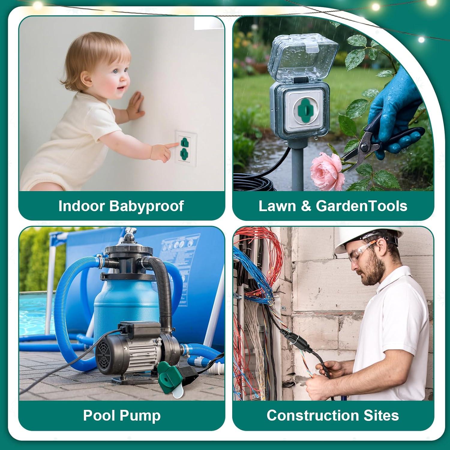 Juego de 20 juntas y cubiertas a prueba de agua TTQ