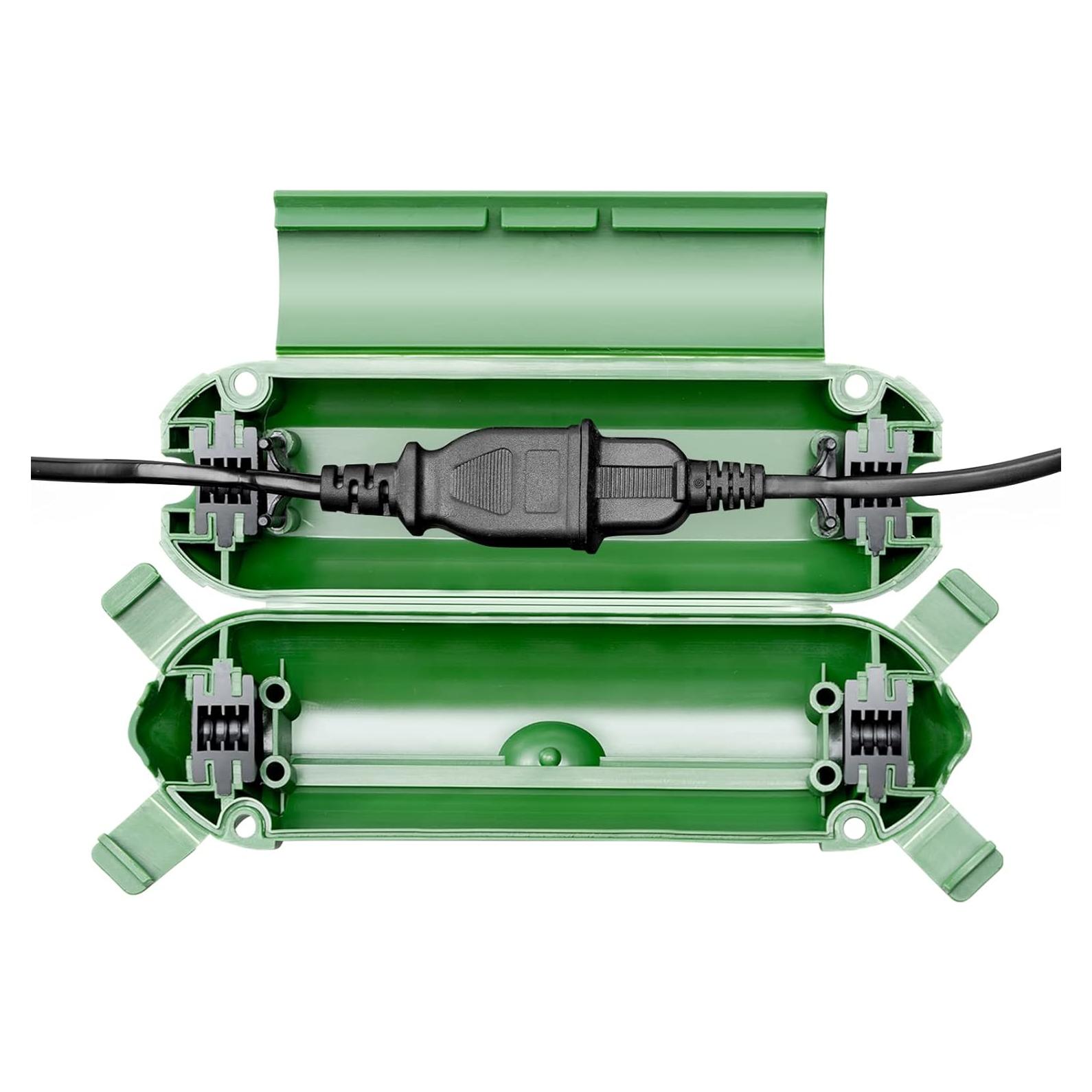 Cubierta de Cable de Extensión Exterior Welkin Verde IP44