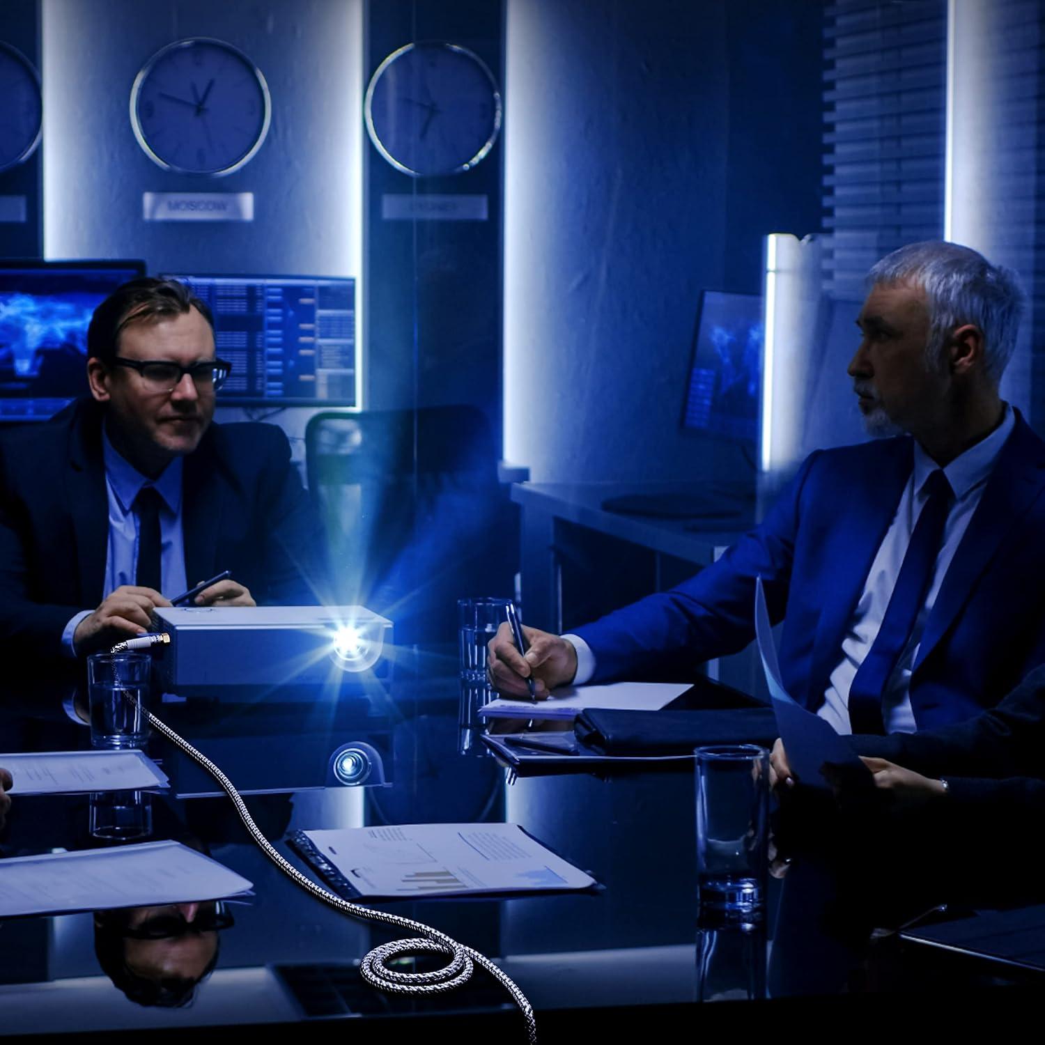 Cable Coaxial RG6 Maximm 0.91m Trenzado Nylon 3 Paquete