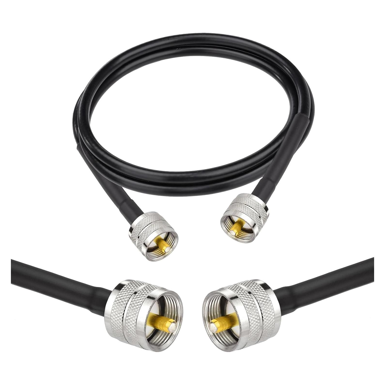 Cable Coaxial RG8X Superbat 0.91m PL259 Macho a Macho