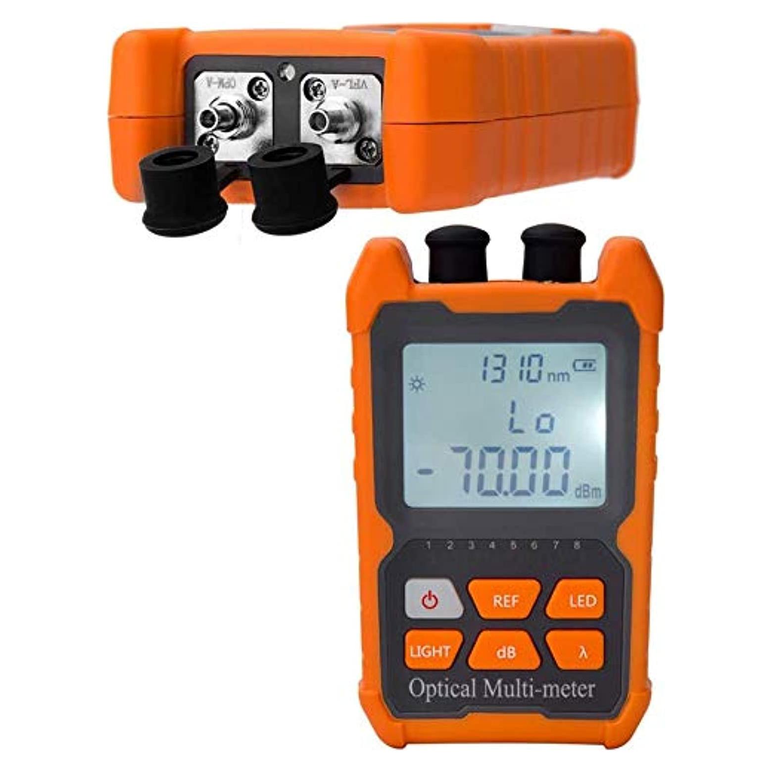 Medidor de Potencia Óptica Portátil Yide OPM-VFL-1 2mW VFL