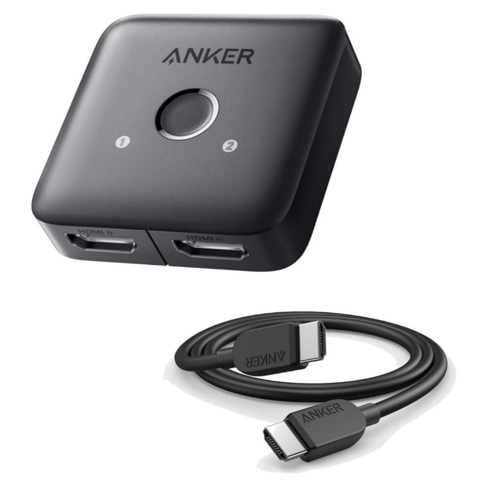 Interruptor HDMI Anker A8741 8K@60Hz 2 Entradas 1 Salida
