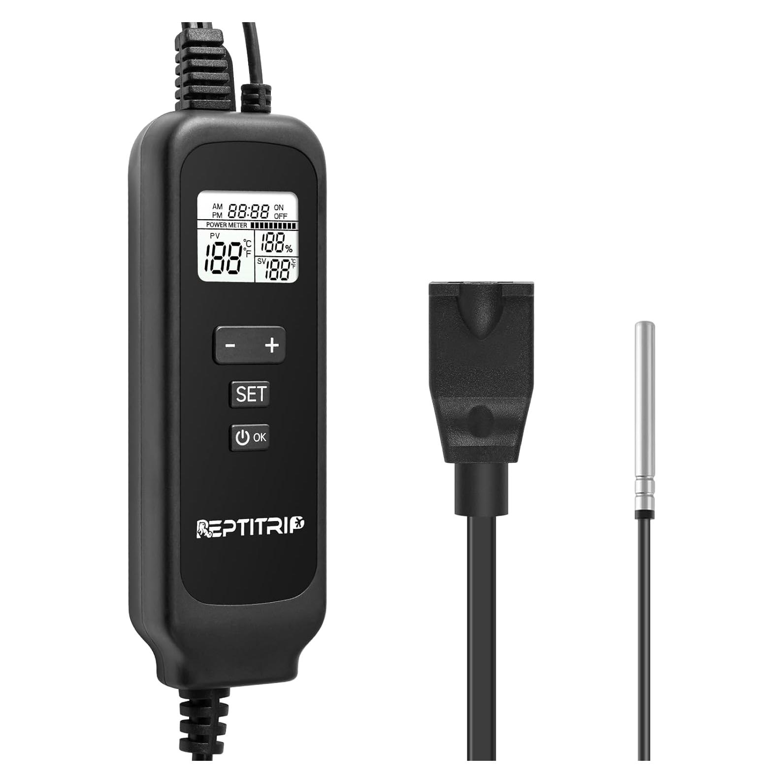Termostato PID para Reptiles REPTITRIP PT02A, 260W