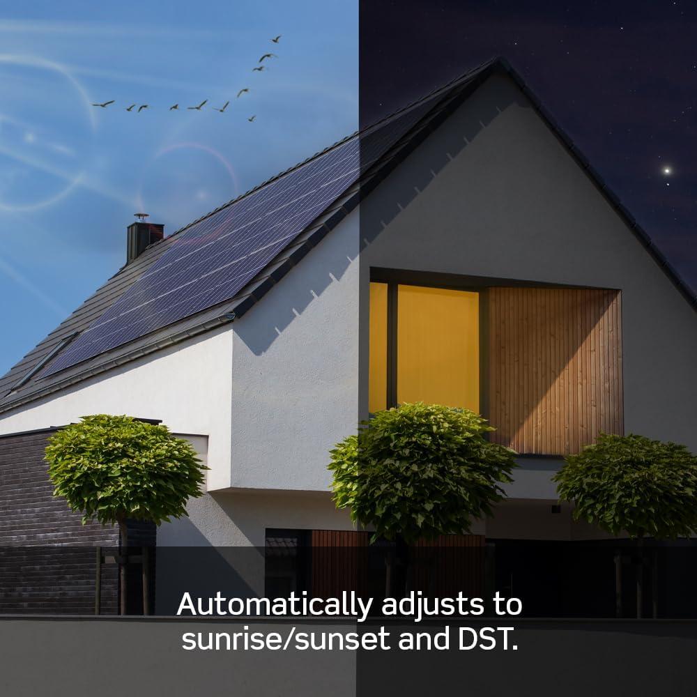 Interruptor Programable Astronómico Leviton VPT24-1PZ Blanco