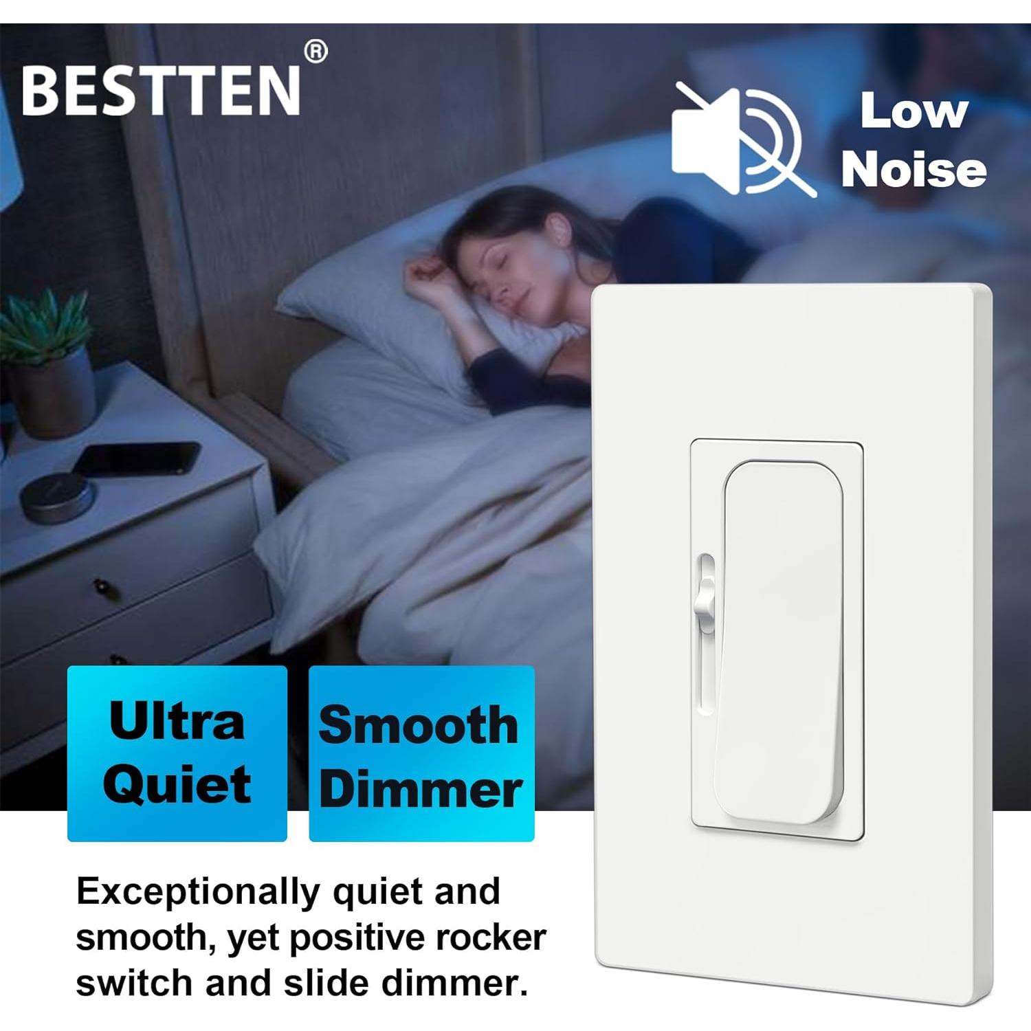 Paquete de 3 Reguladores Digitales BESTTEN 15A 120V LED CFL