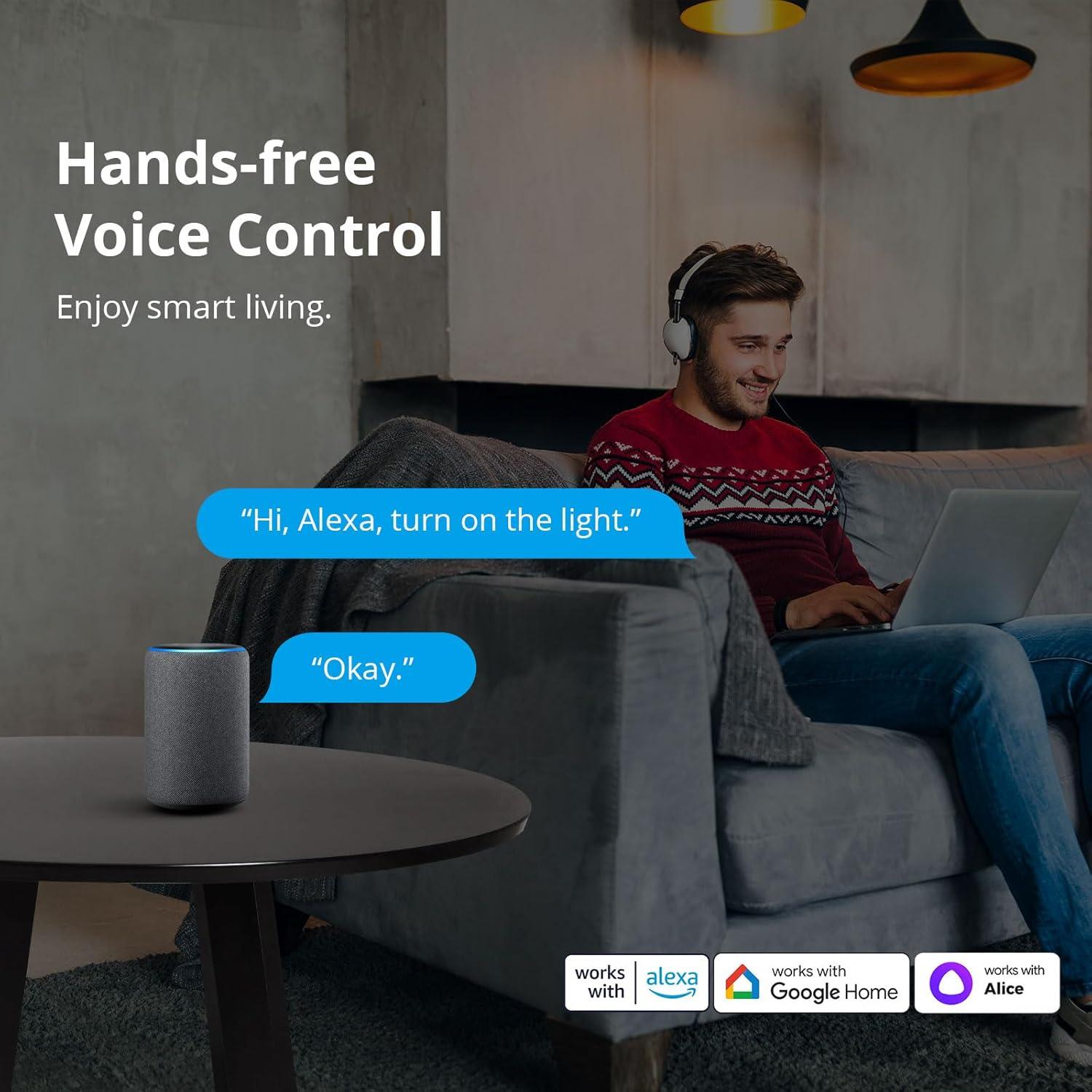 Interruptor de Luz Inteligente SONOFF ZBMINI 1000W Paquete de 4