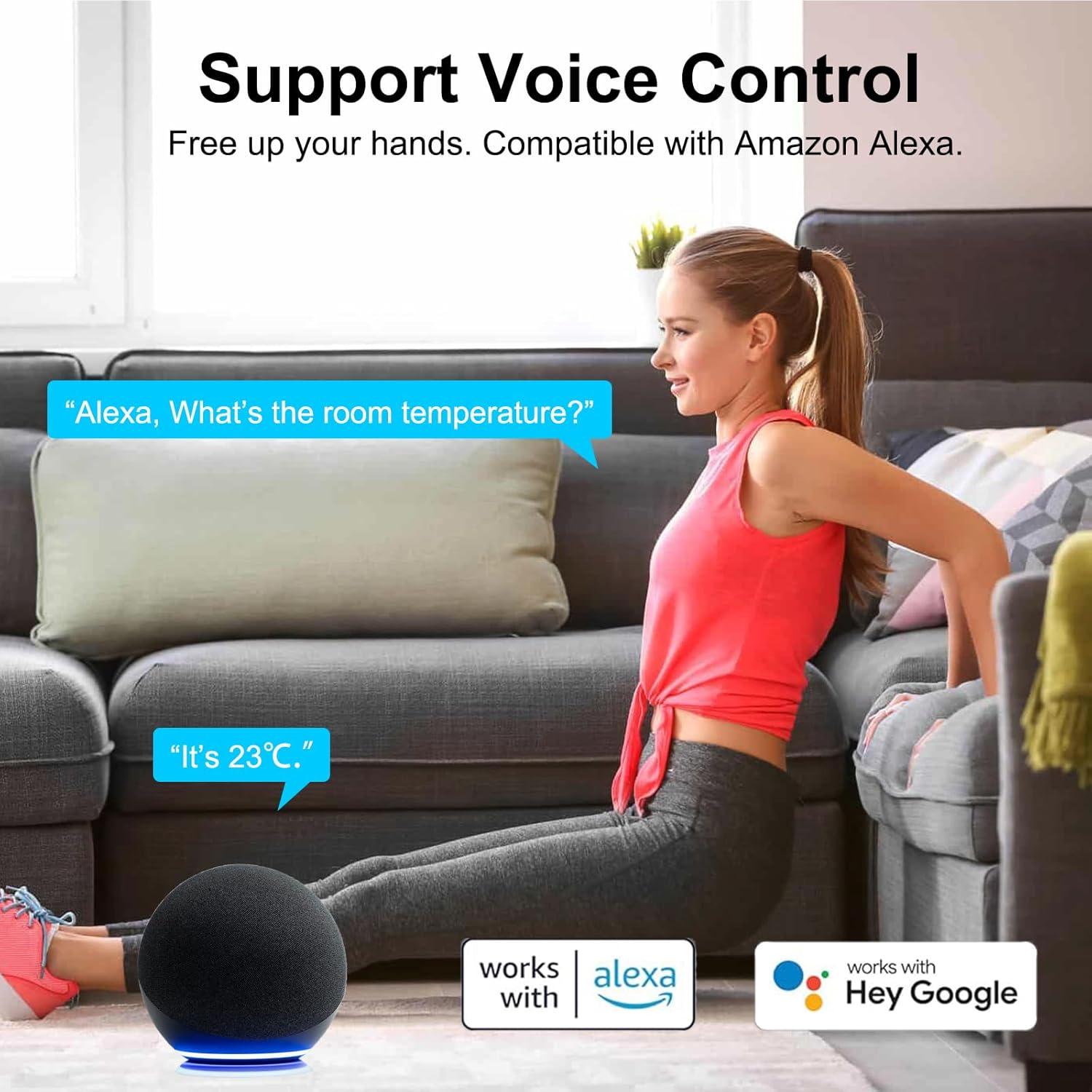 Higrómetro Termómetro Inteligente PHOVOLT IP65 2 Paquete