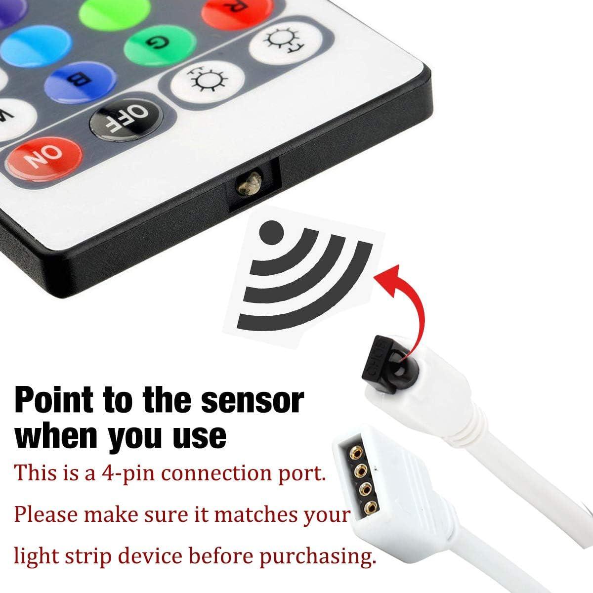 Controlador Remoto IR 44 Teclas SUPERNIGHT para Tiras LED RGB