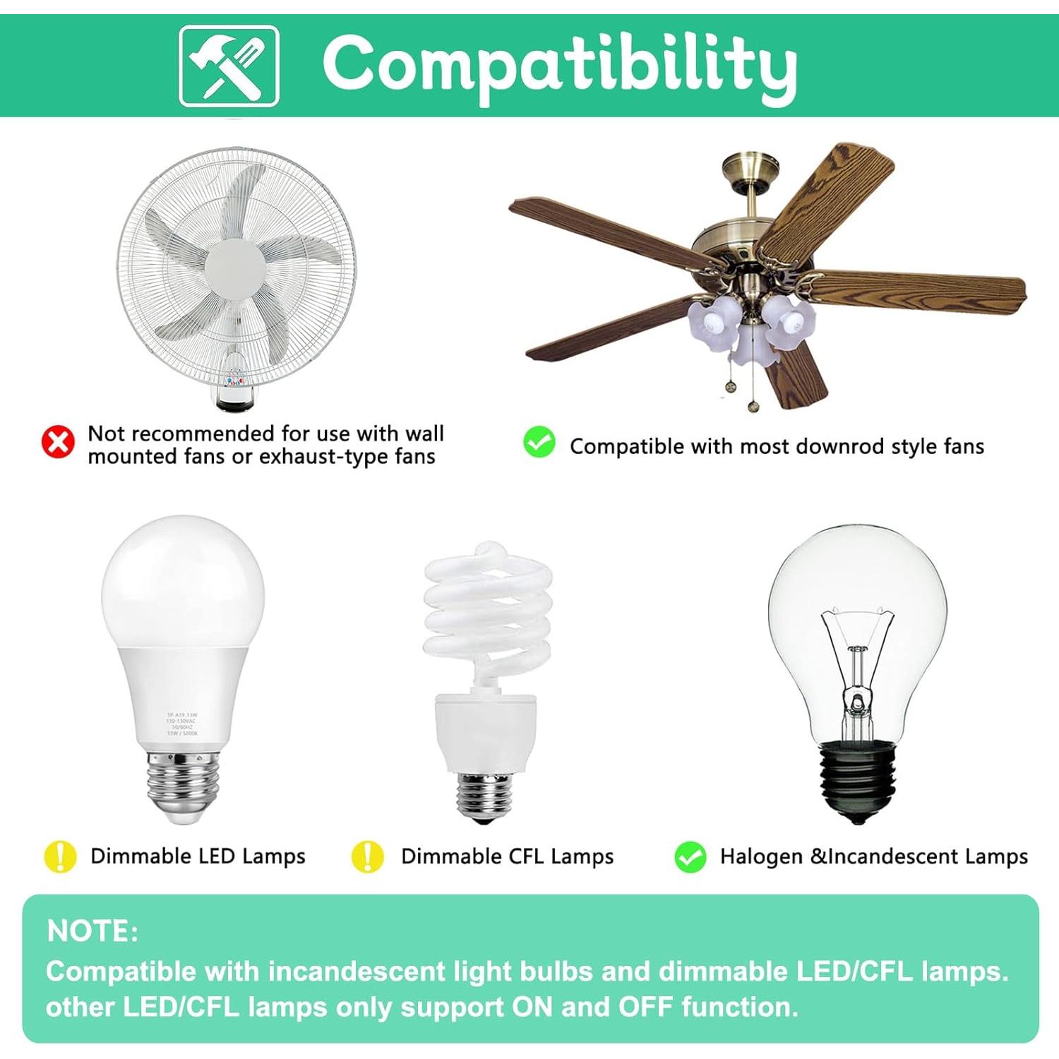 Control Remoto para Ventilador de Techo Harbor Breeze RC-92T