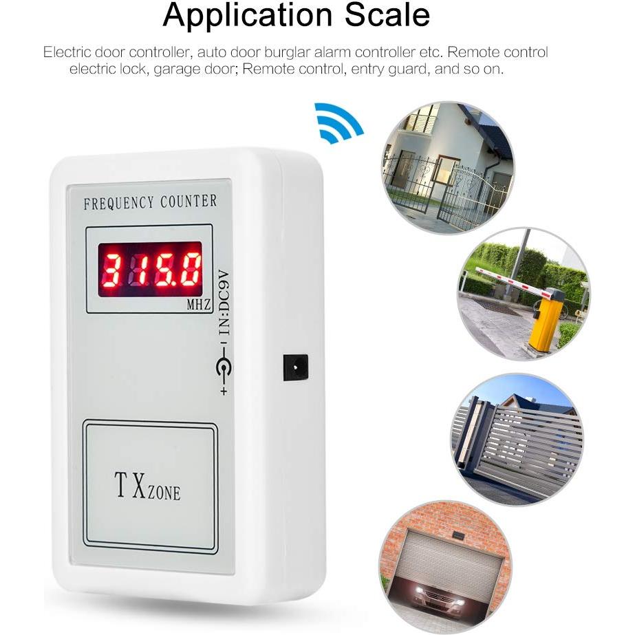 Probador de Frecuencia Digital Dioche 250-450 MHz Portátil