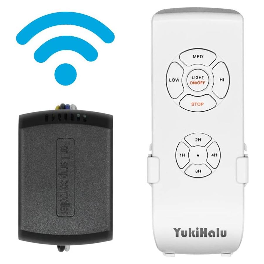 Kit Control Remoto WiFi YukiHalu para Ventilador de Techo