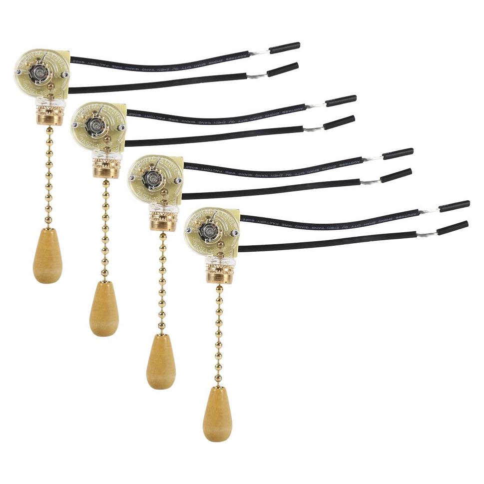 Interruptor de cadena de tracción AYNEFY - 4 piezas 3A/250V