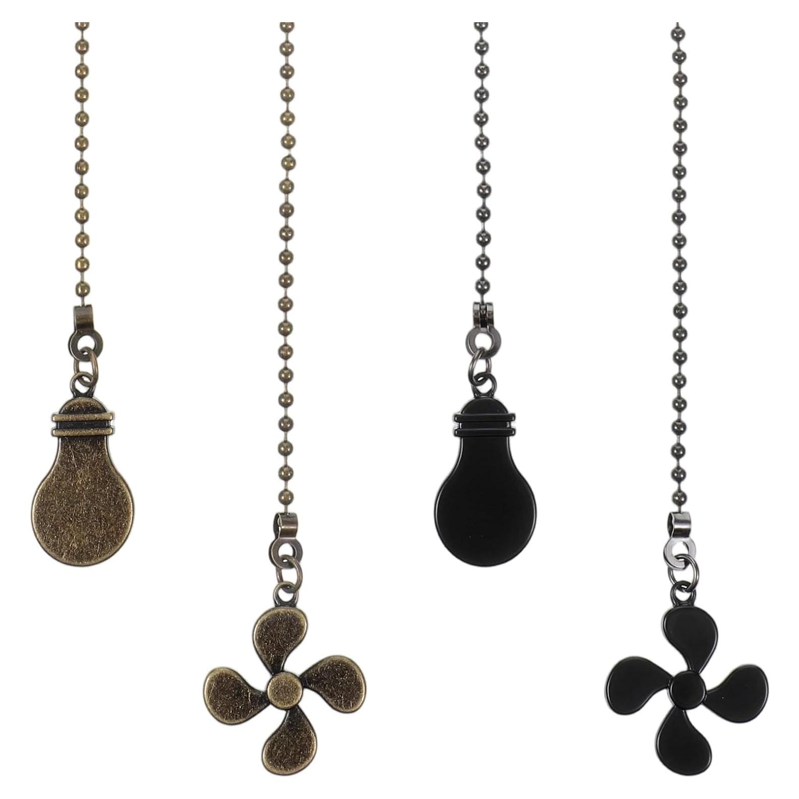 Extensores de Cadena para Ventilador de Techo YBEATY 4 Pcs