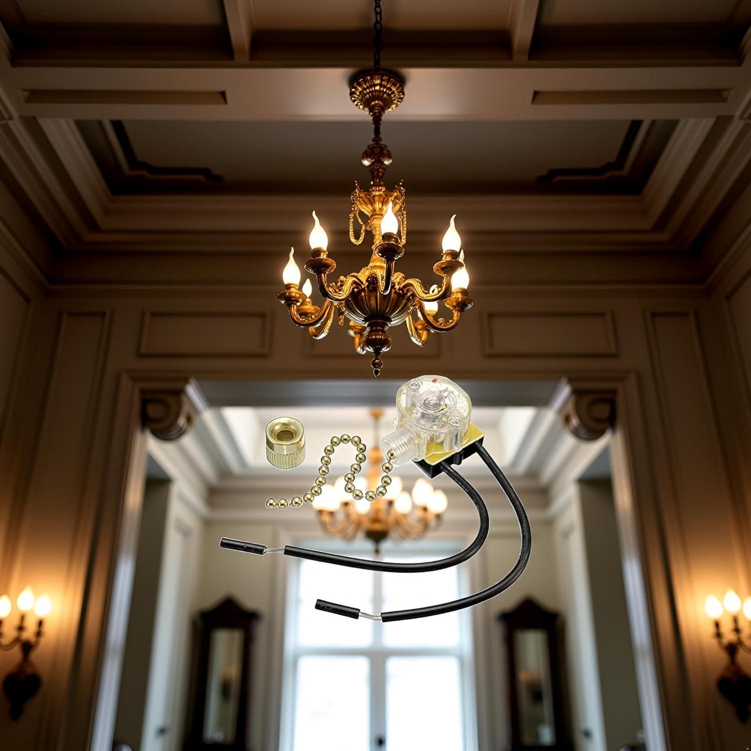 Cadena de Tirón de Reemplazo para Ventilador de Techo YuanHolumid