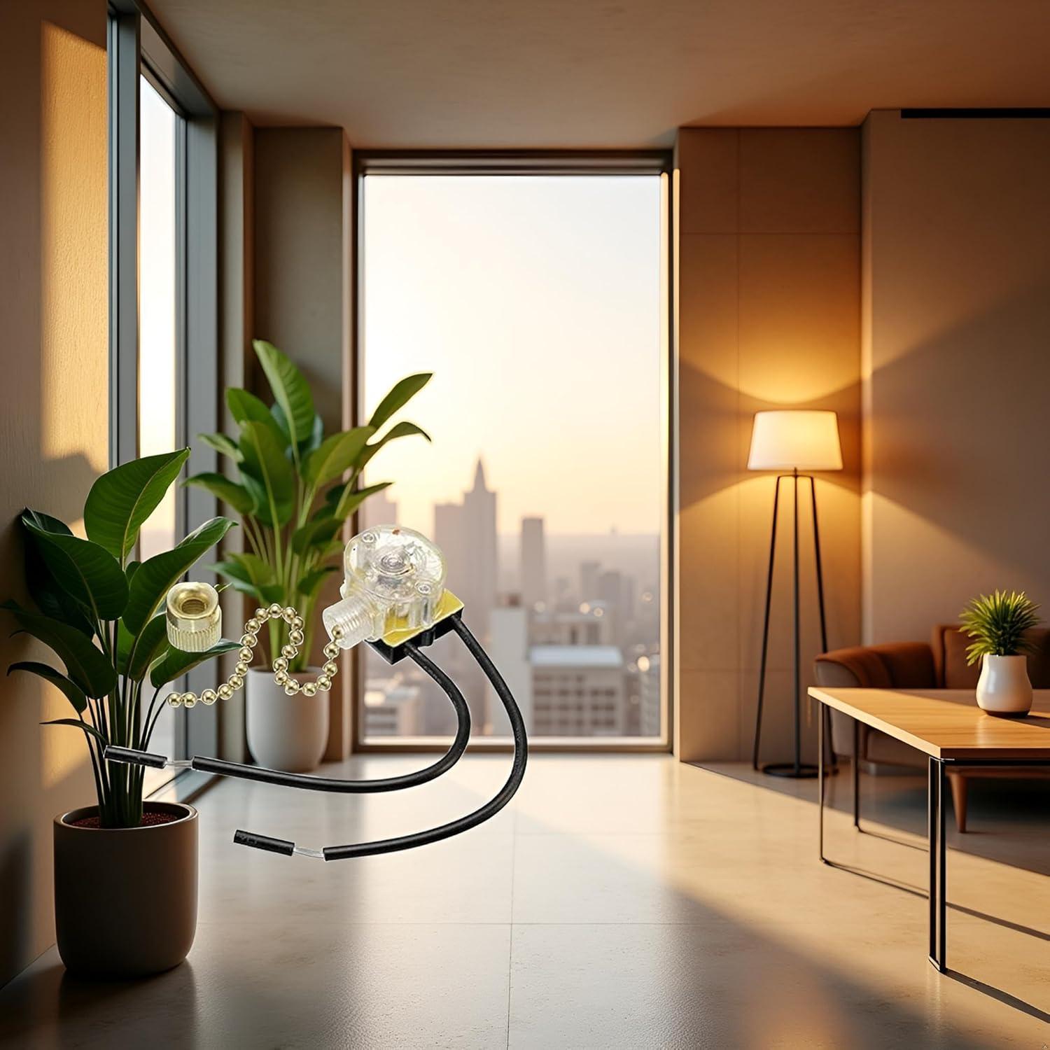 Cadena de Tirón de Reemplazo para Ventilador de Techo YuanHolumid