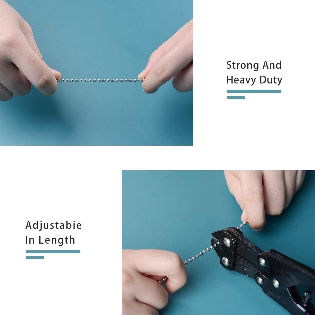 2 Piezas Cadena de Tirar de Cristal LONGSHENG 50 cm