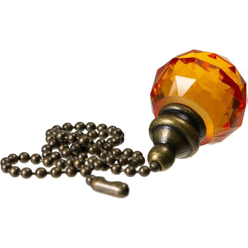 Cadena de Tirar para Ventilador de Techo DAYONE 30.48 cm Marrón Oscuro 2Pack