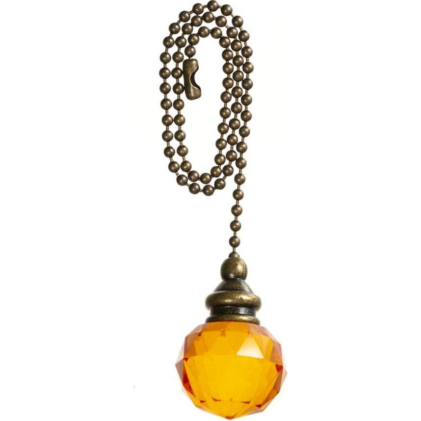 Cadena de Tirar para Ventilador de Techo DAYONE 30.48 cm Marrón Oscuro 2Pack